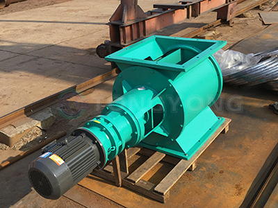 加濕機(jī)配套用圓形卸料閥發(fā)往山西