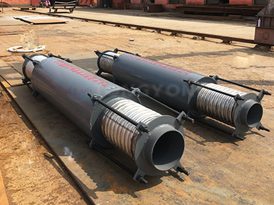 內(nèi)壓直管壓力平衡式波紋補償器結(jié)構(gòu)