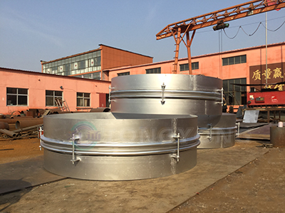 內壓帶導流筒補償器的應用